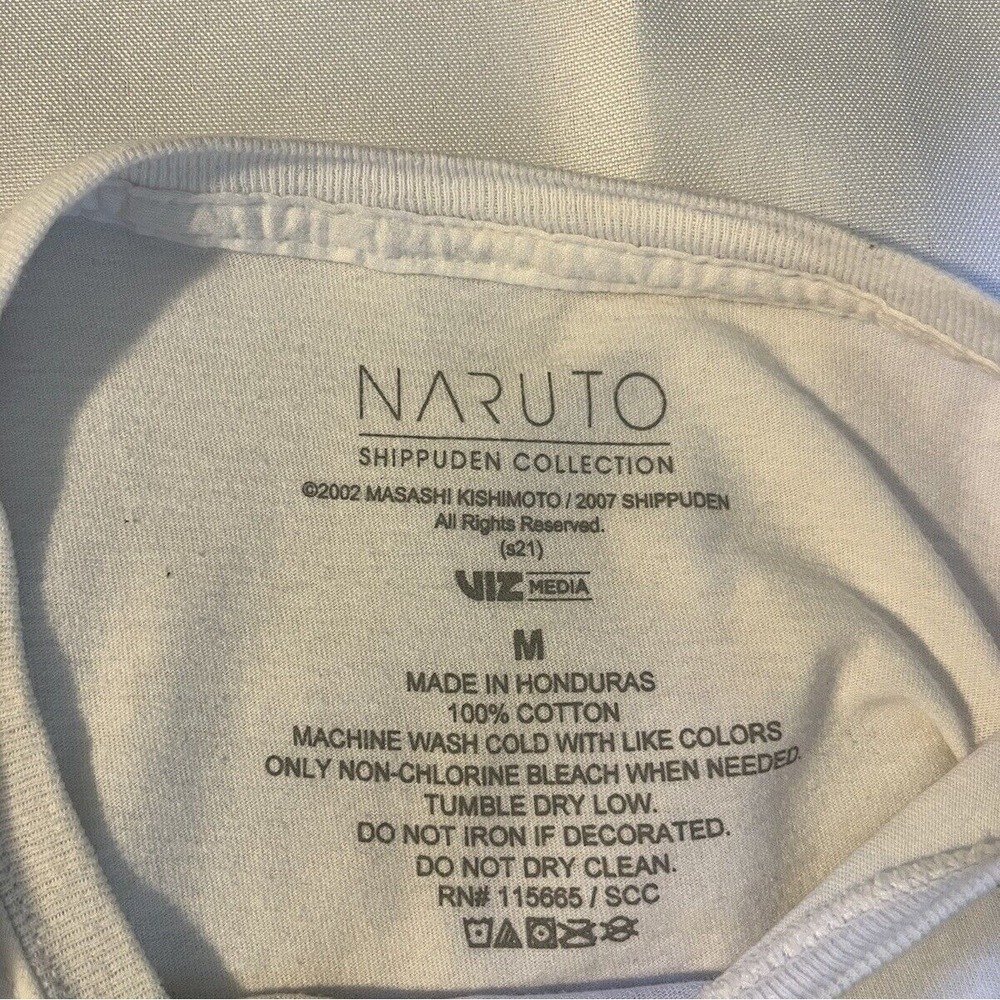 Naruto Shippuden Collection Biju The Tailed Beast CROPPED Crew Neck SZ M - Picture 3 of 5